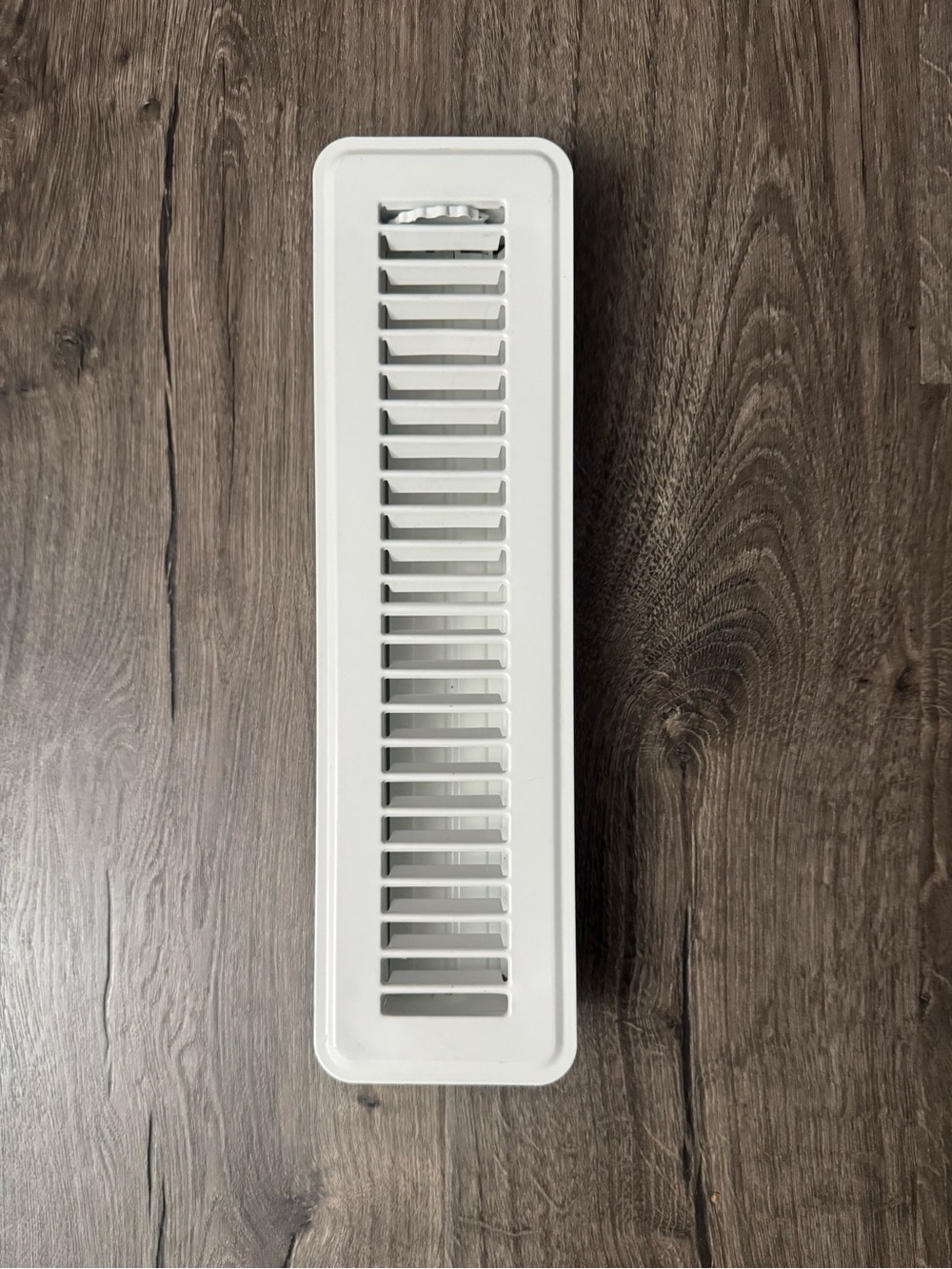 2x12 Metal 2-Way Floor Vent Register.